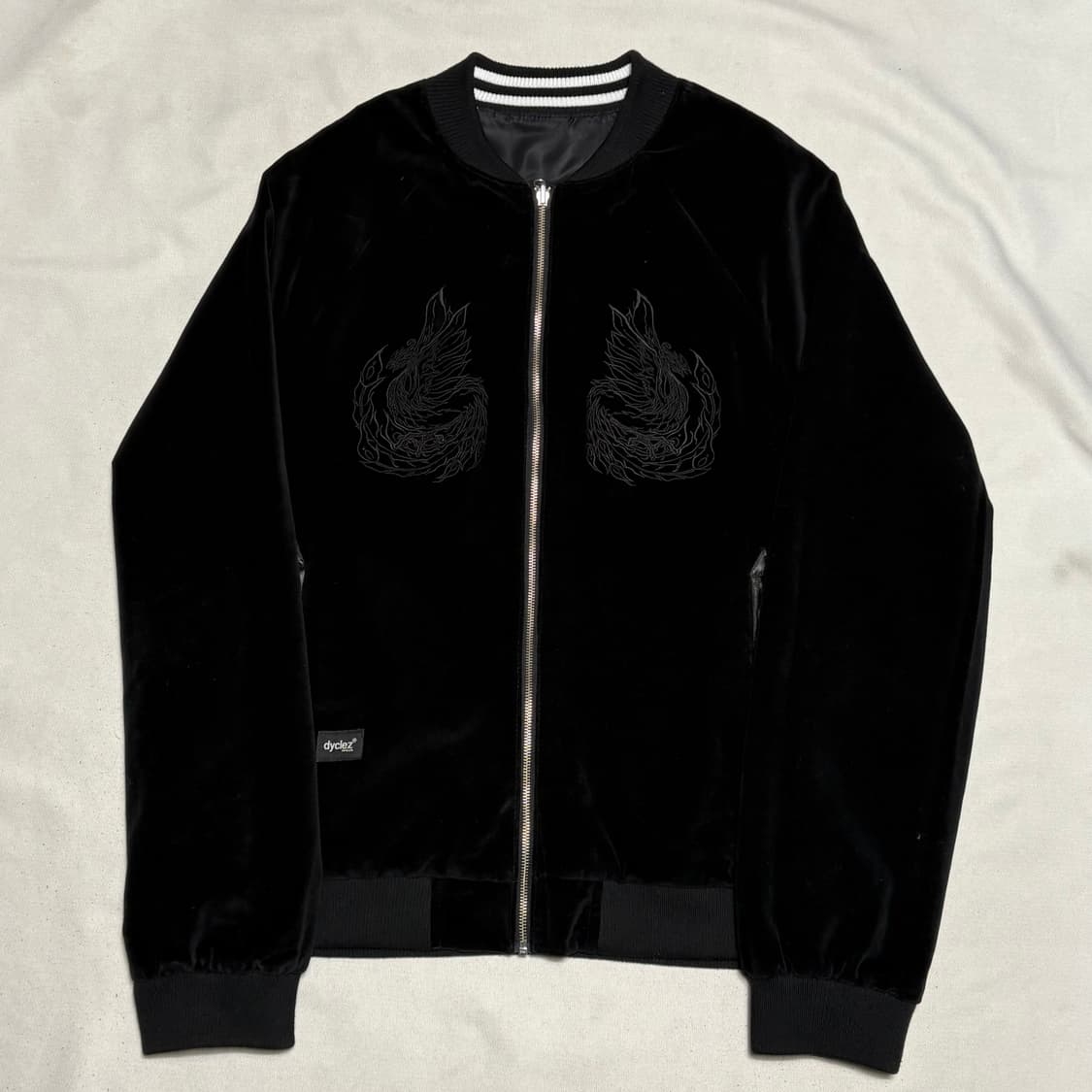 2XL 다이클레즈 Ve2 호랑이 자수 리버시블 스카잔 상품이미지4