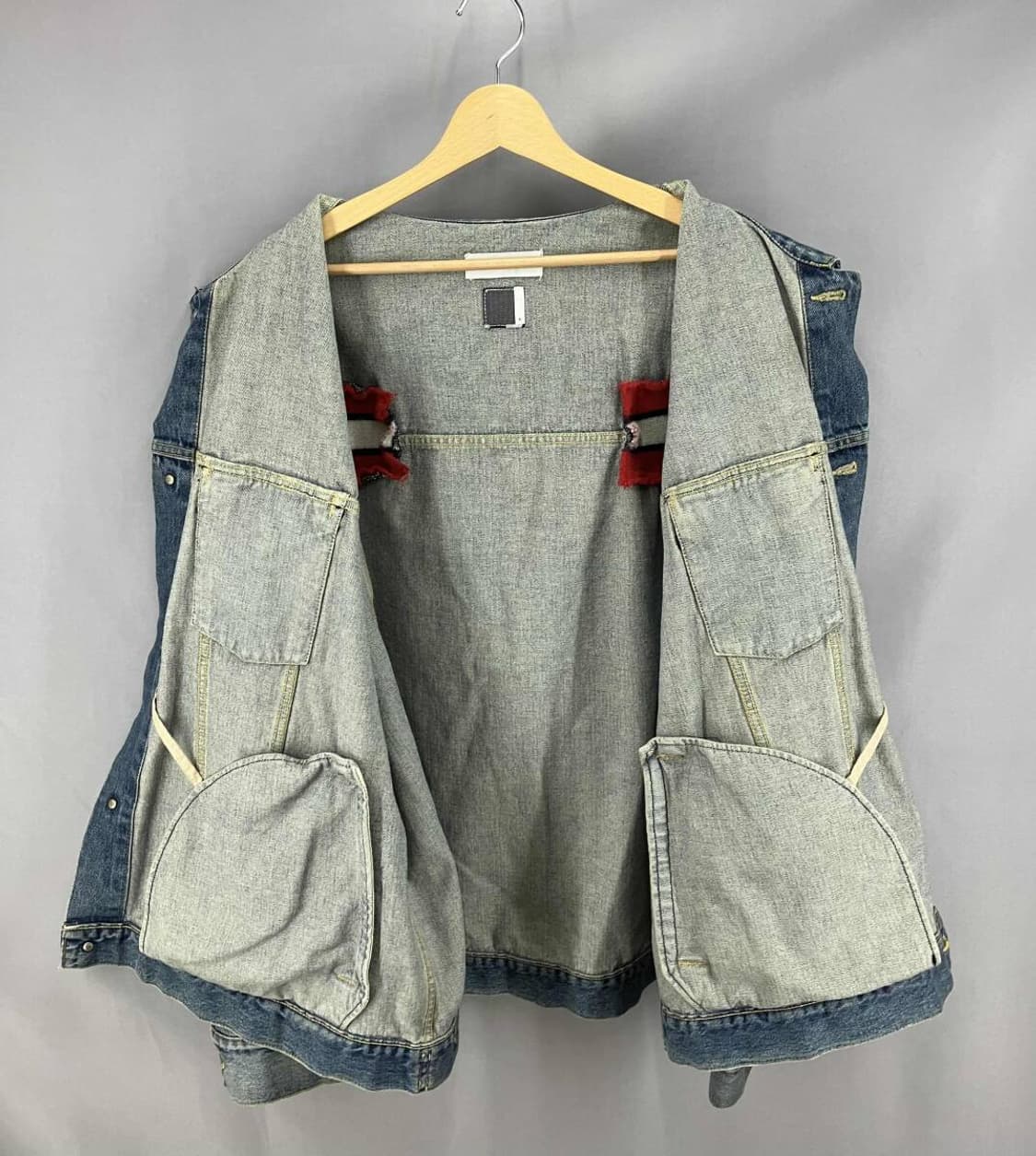 파세타즘 오버 데님자켓 상품이미지6