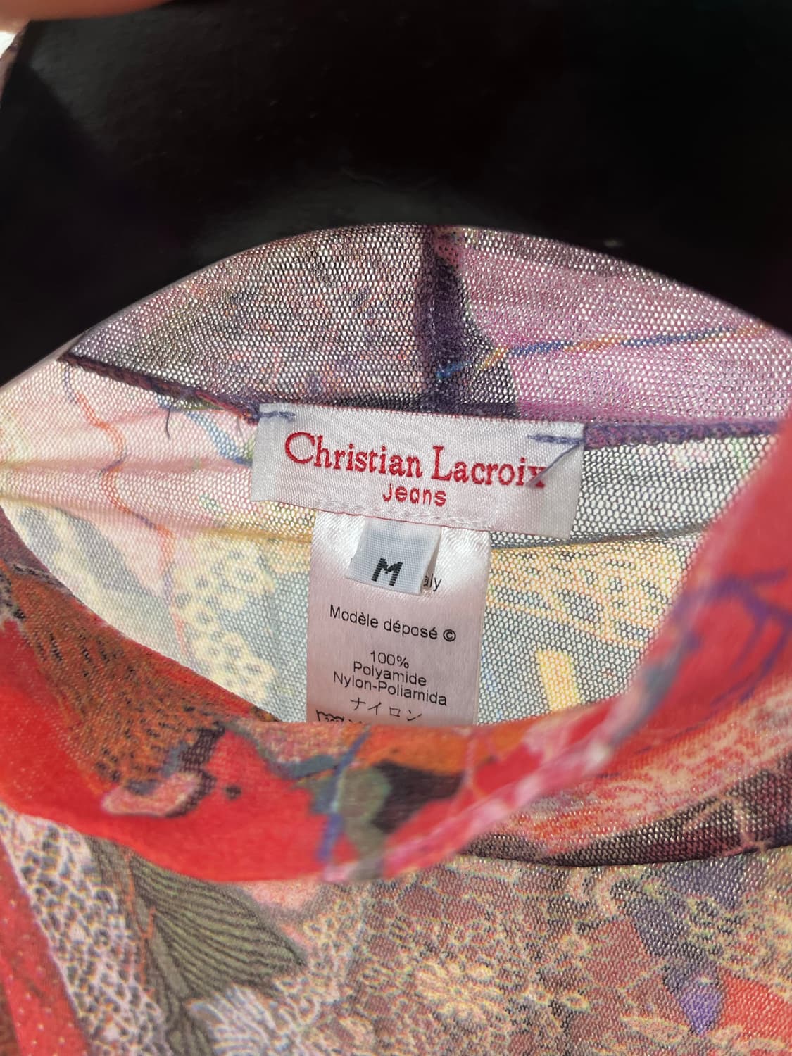 Chrisitian Lacroix mesh top 상품이미지5