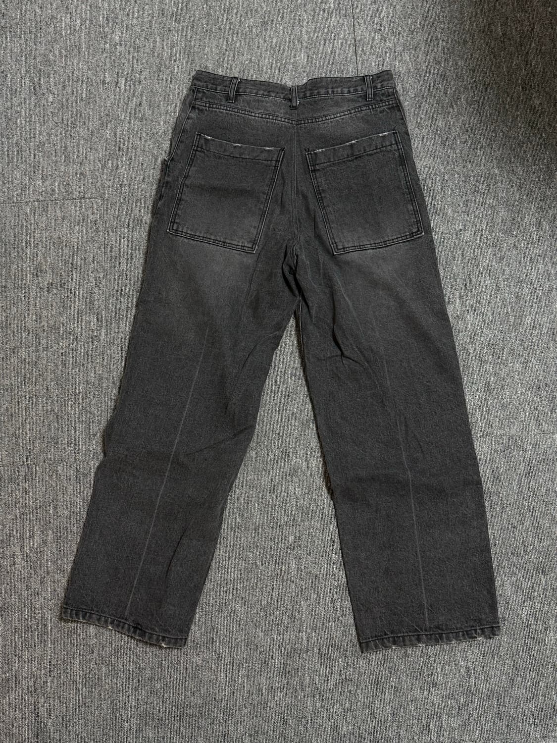 빈티지 데님 흑청바지 상품이미지2