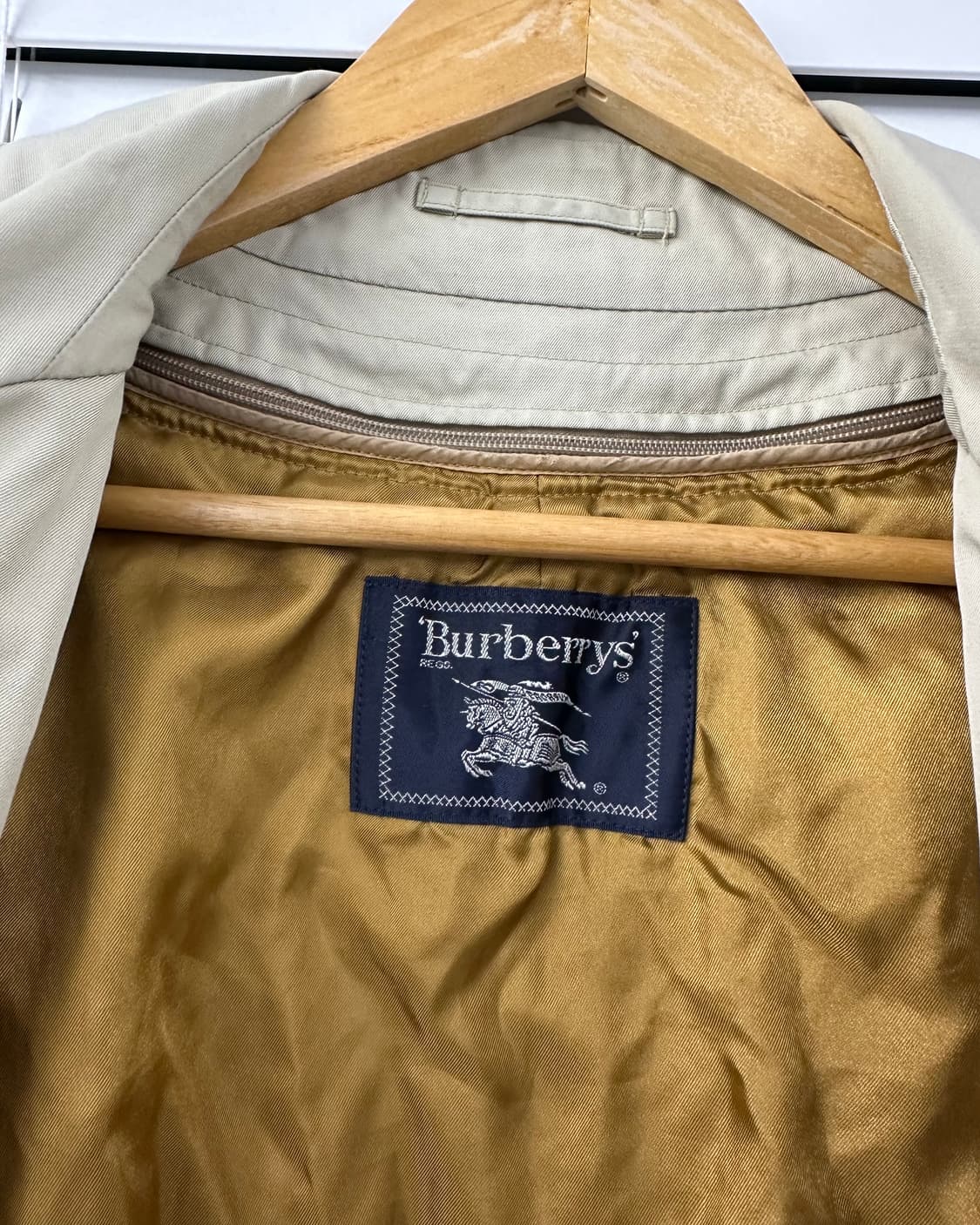 (XL)90'S 버버리 싱글코트-M1090 상품이미지5