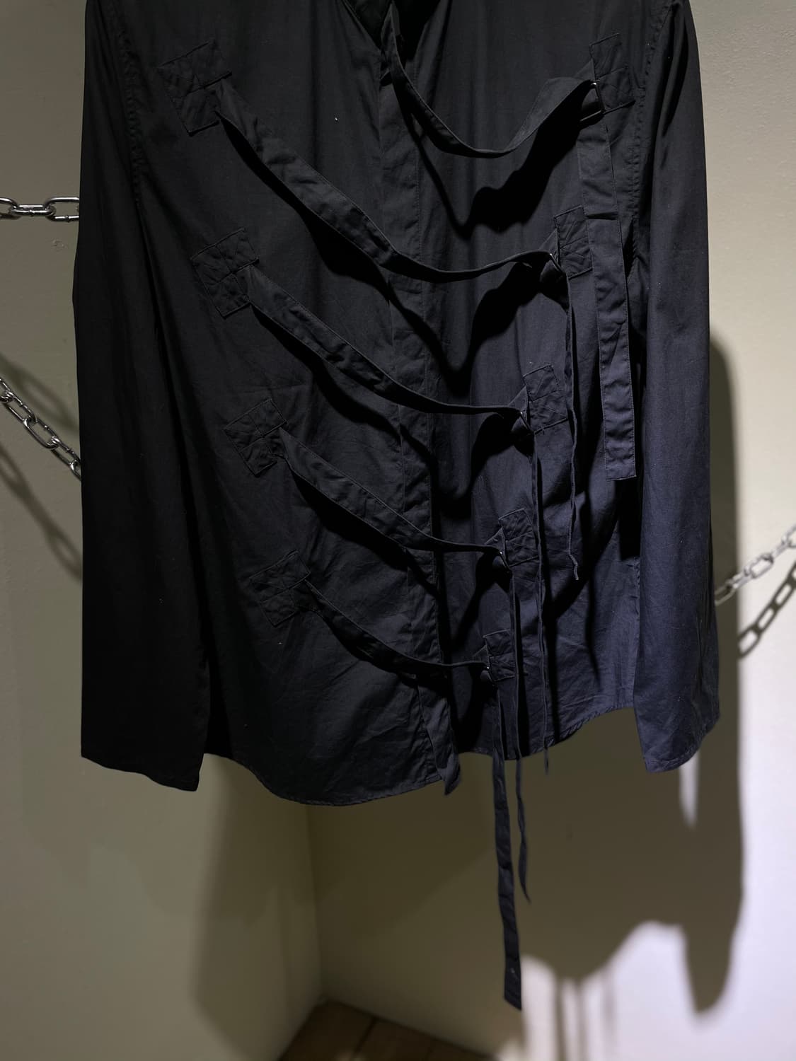 장폴고티에 블랙 본디지 셔츠 상품이미지3