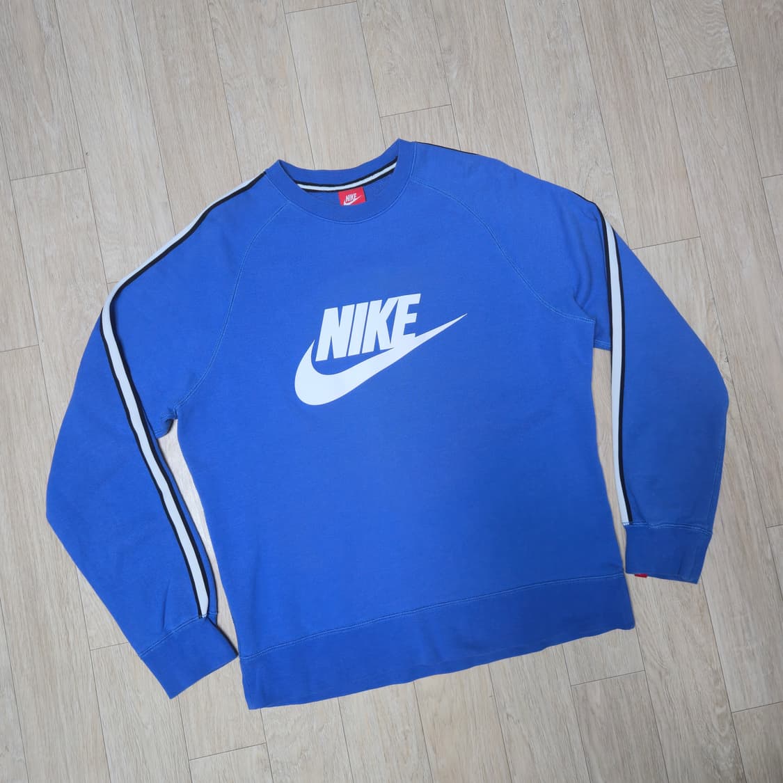 L) 나이키 블루 맨투맨 상품이미지1