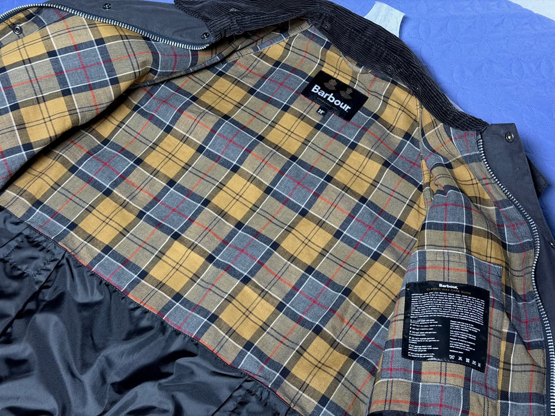 바버 오버사이즈 비데일(바버 재팬 국내수입판) 그레이색상 38사이즈 상품이미지3