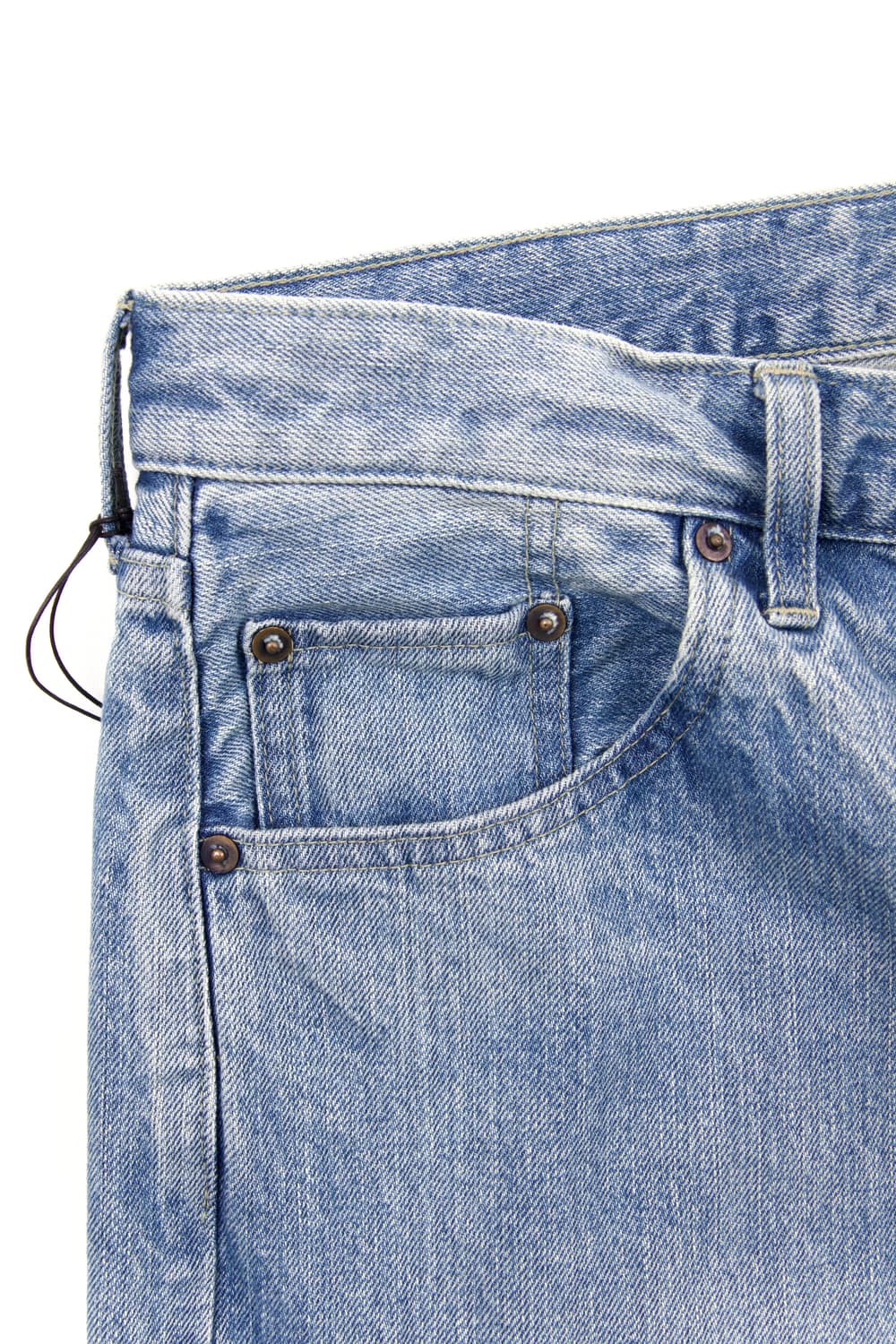 (새상품)A.PRESSE 워시드 데님 팬츠 인디고 상품이미지4