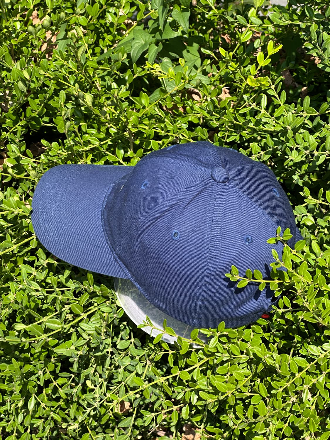 [M] 00s NIKE 나이키 로고 블루 볼캡 모자 상품이미지4