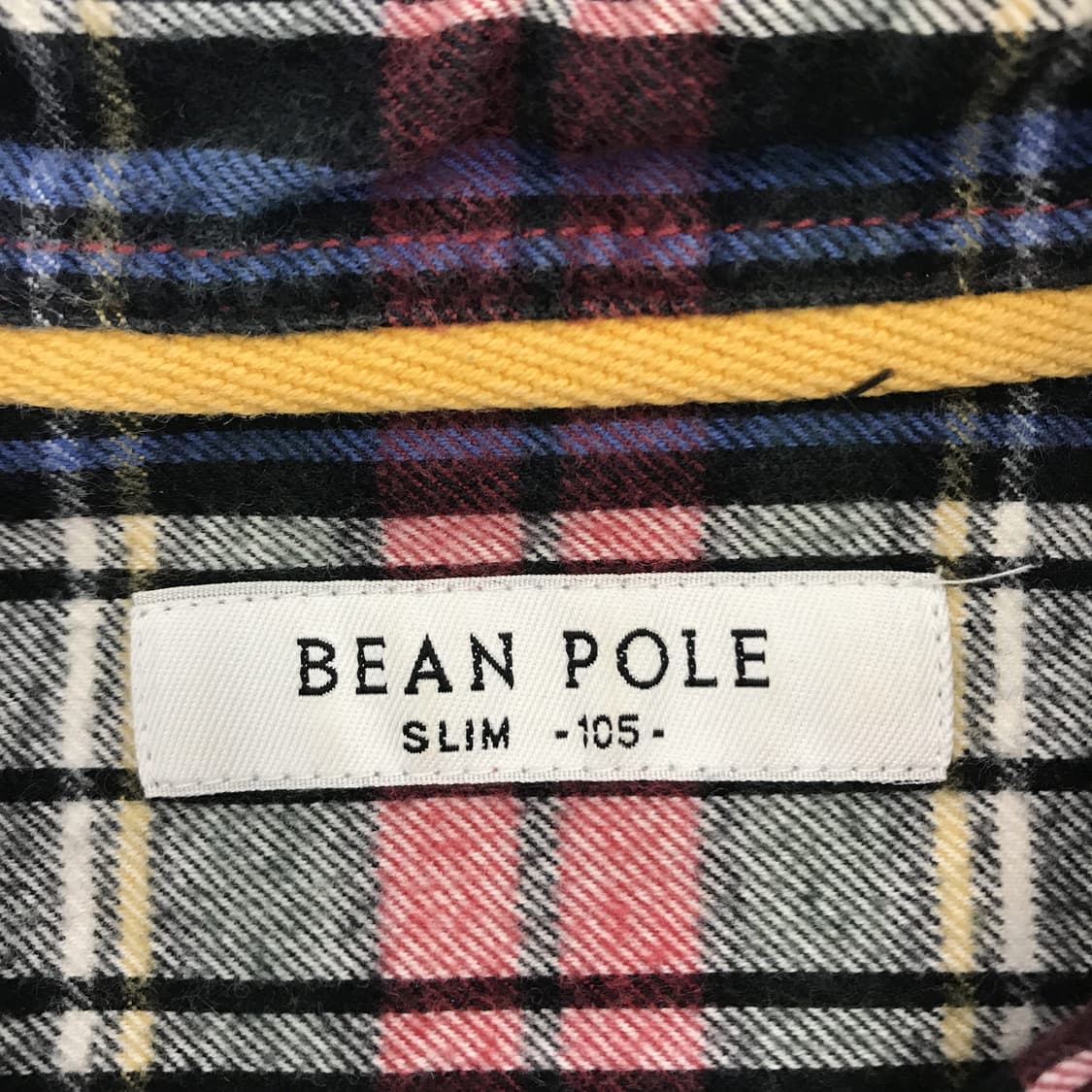 빈폴 자수로고 플란넬 체크셔츠 [105] 상품이미지5