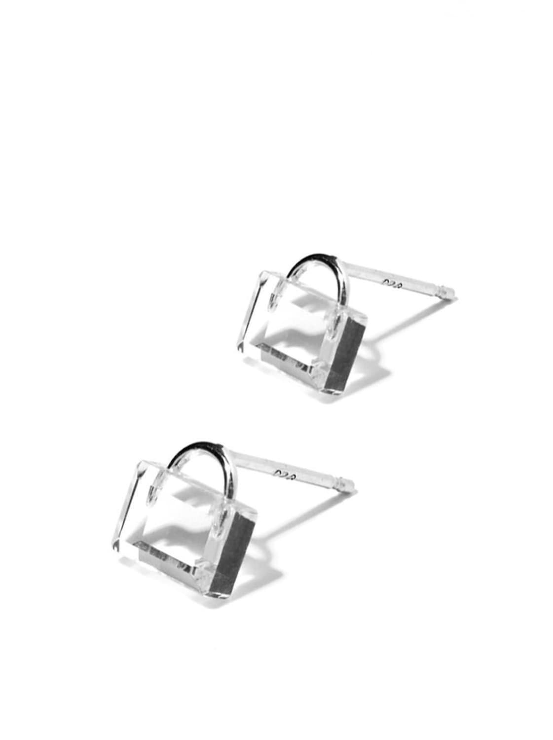 Coldframe padlock earings 콜드프레임 자물쇠이어링 상품이미지5