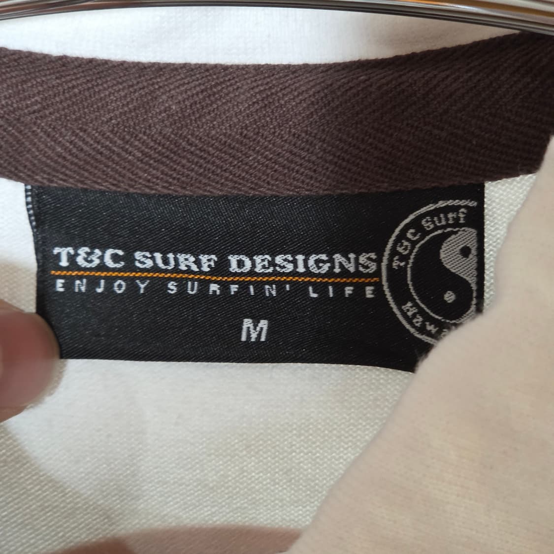 JPN 티엔씨 서프 프린팅 자수 PK 롱슬리브 상품이미지8