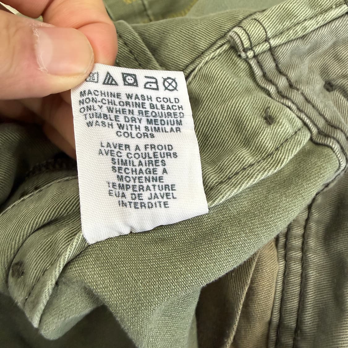 (32)폴로 랄프로렌 폴로진스 카고팬츠(올리브) 상품이미지5