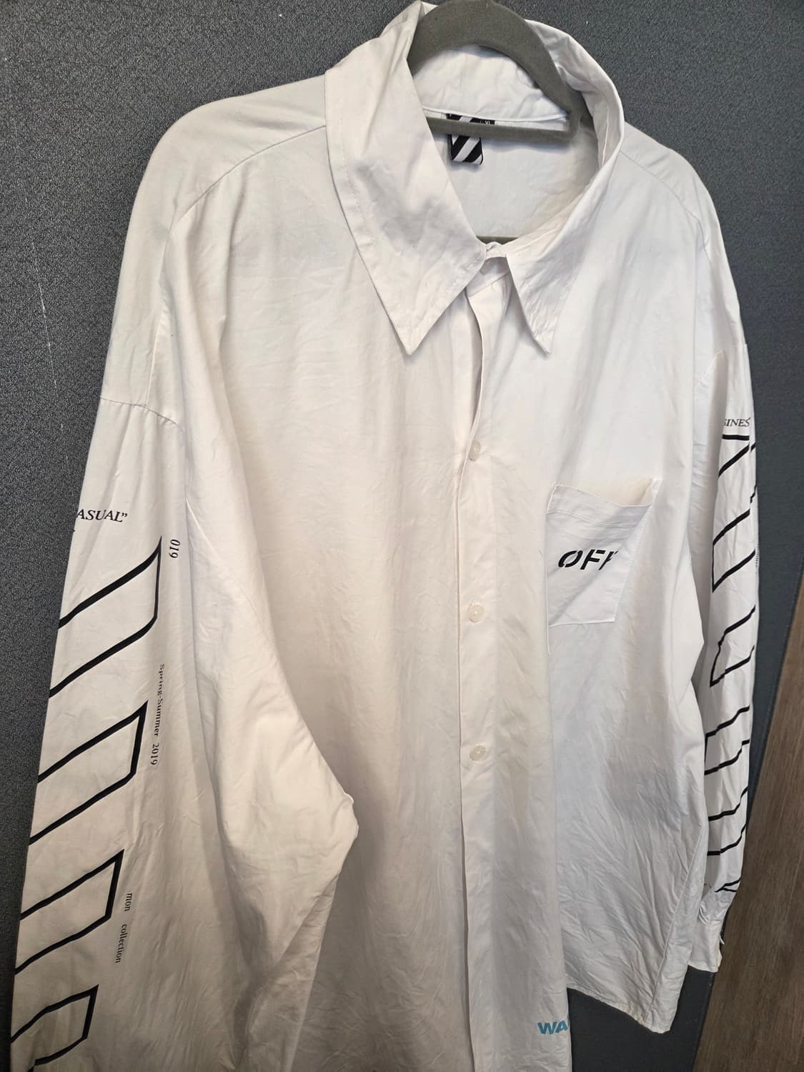 남성셔츠 (봄.가을용) 상품이미지2