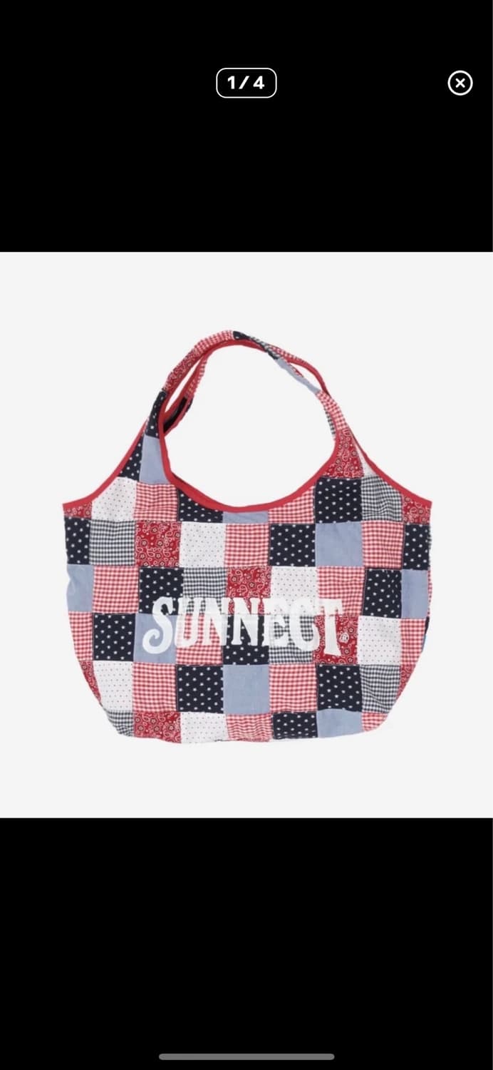 써넥트 쇼퍼백 Madras Shopper Bag 상품이미지1