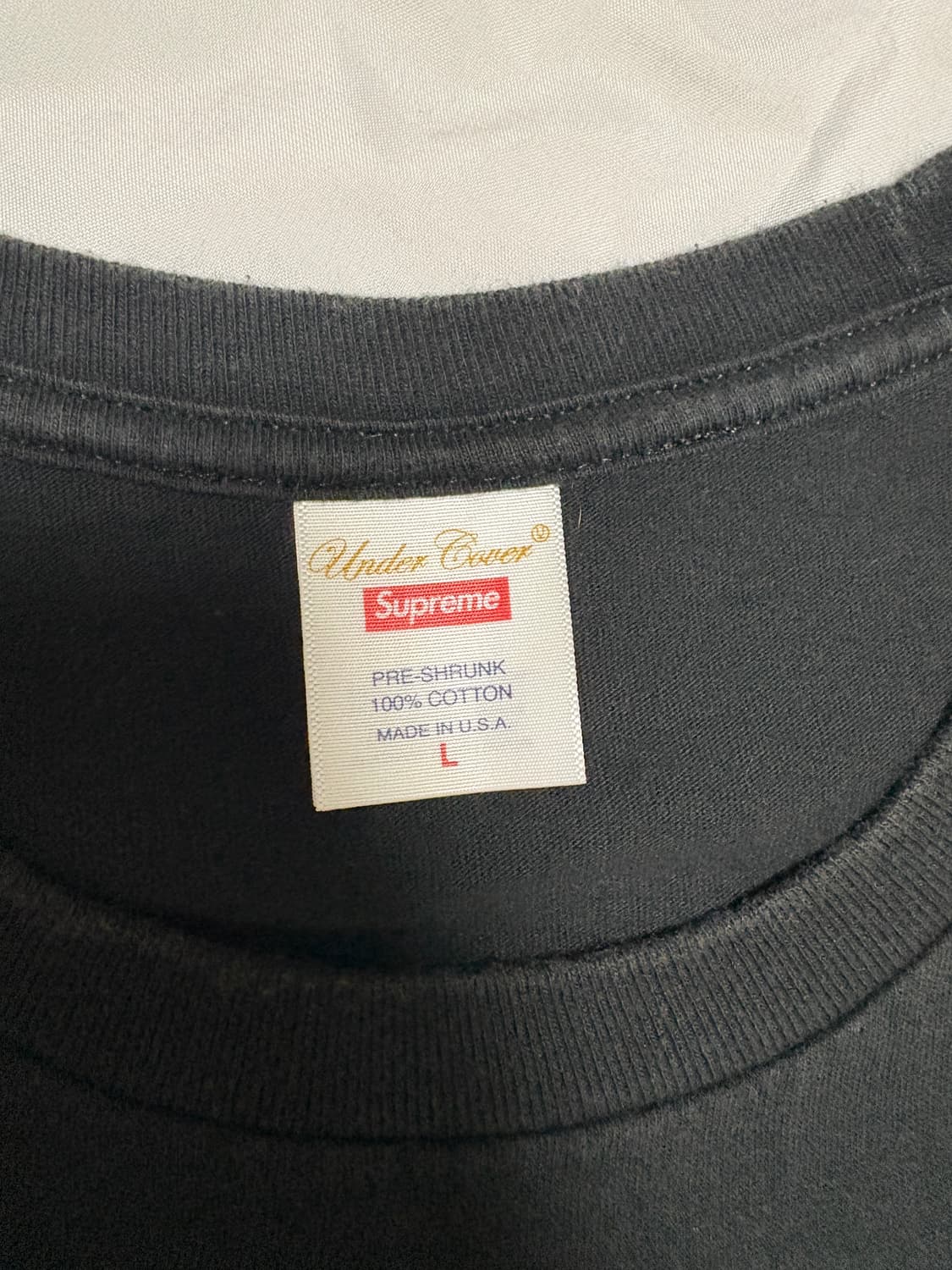 2023 슈프림x언더커버 페이스 티셔츠 상품이미지3