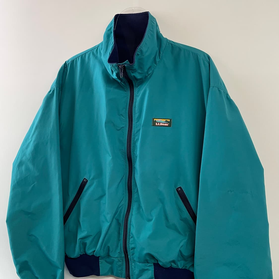 90s 엘엘빈 나일론 웜업자켓 상품이미지3