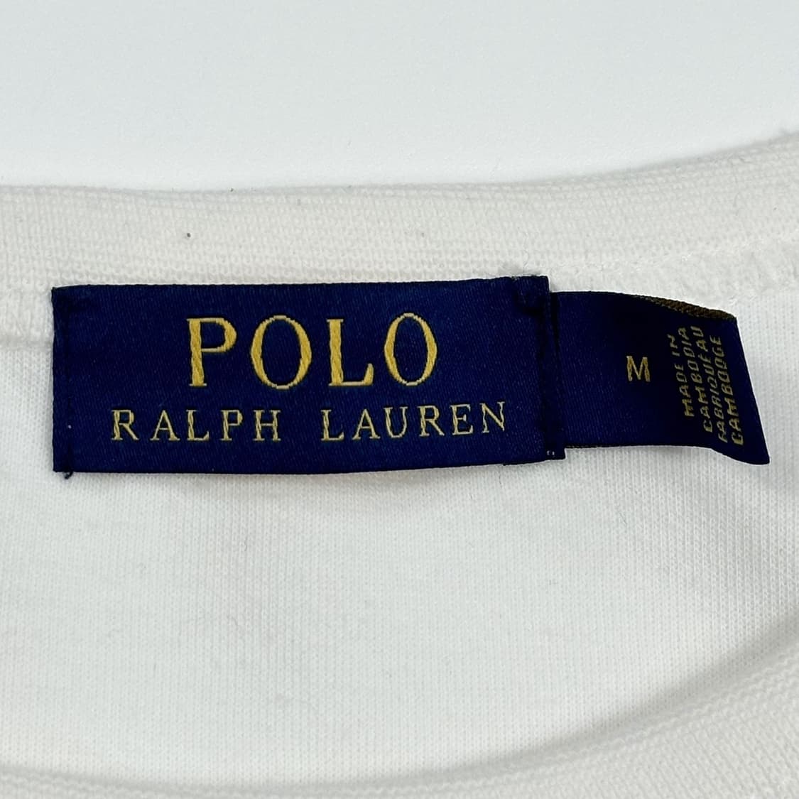 폴로 랄프로렌 포니 클래식 화이트 맨투맨 (실측 L) 상품이미지5