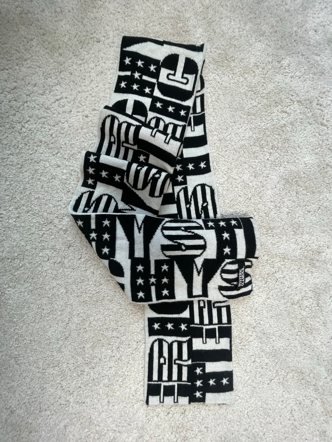 빈티지 히스테릭글래머 레터링  머플러 목도리 상품이미지2