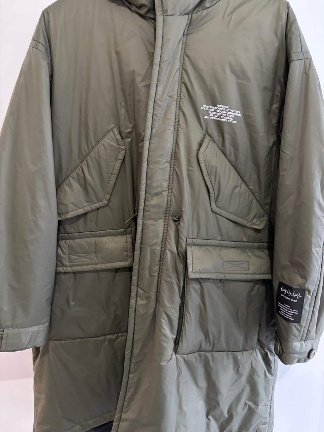 GUX언더커버 패디드 피쉬테일 파카 상품이미지2