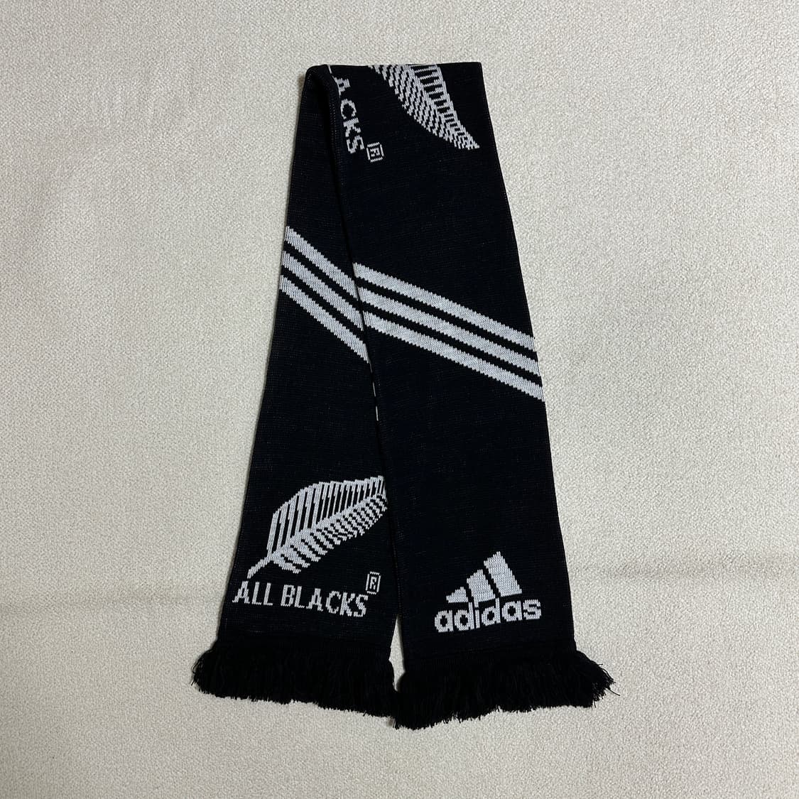 (택있음) 아디다스 아디 울블랙스 삼선 스카프 상품이미지3