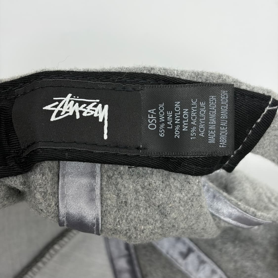 스투시 울 로고 볼캡 모자 상품이미지6