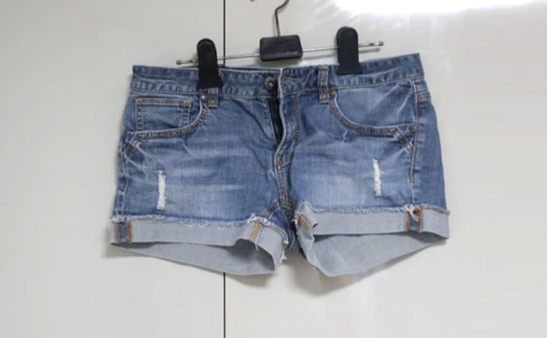 핫팬츠 청바지28 반바지 청바지 데님반바지 데님바지 데님진 청반바지 상품이미지1