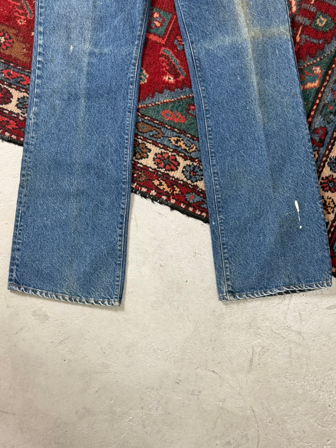 80's USA 빈티지 리바이스 517 오렌지탭 체인스티치 상품이미지7