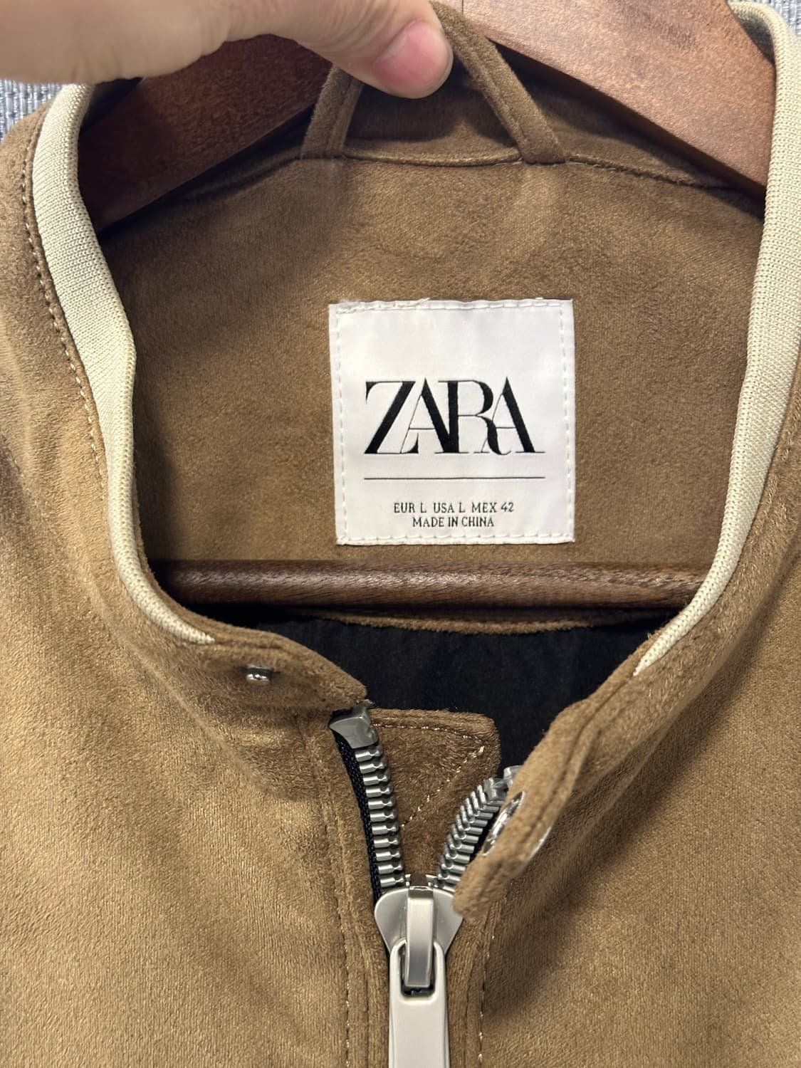 ZARA 스웨이드 자켓 상품이미지3