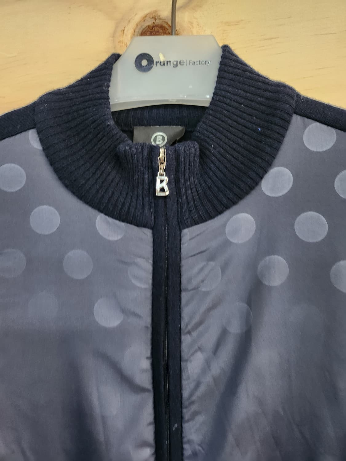 1089) 보그너 Bogner 캐시미어혼방 니트집업 상품이미지3