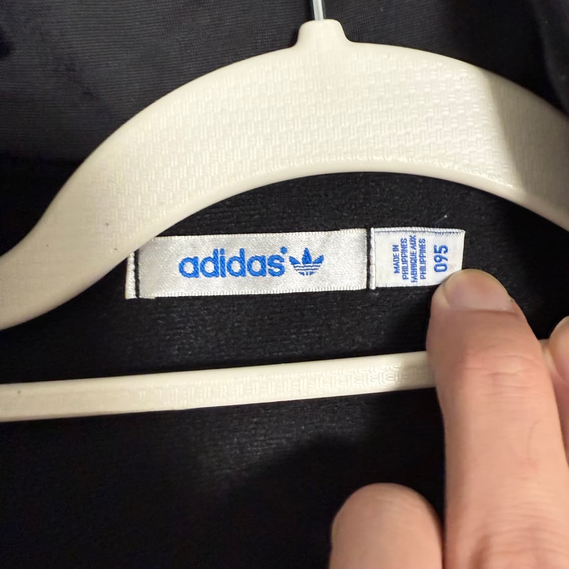 아디다스 파이어버드 백로고 져지 블랙 95 트랙탑 상품이미지3