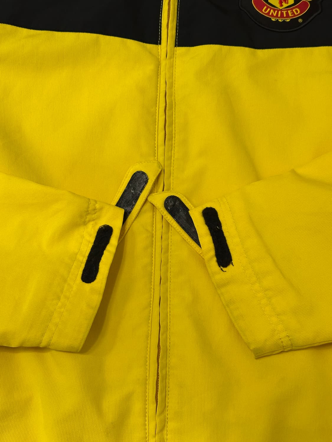 나이키 맨유 바람막이 자켓 옐로우 M  상품이미지4