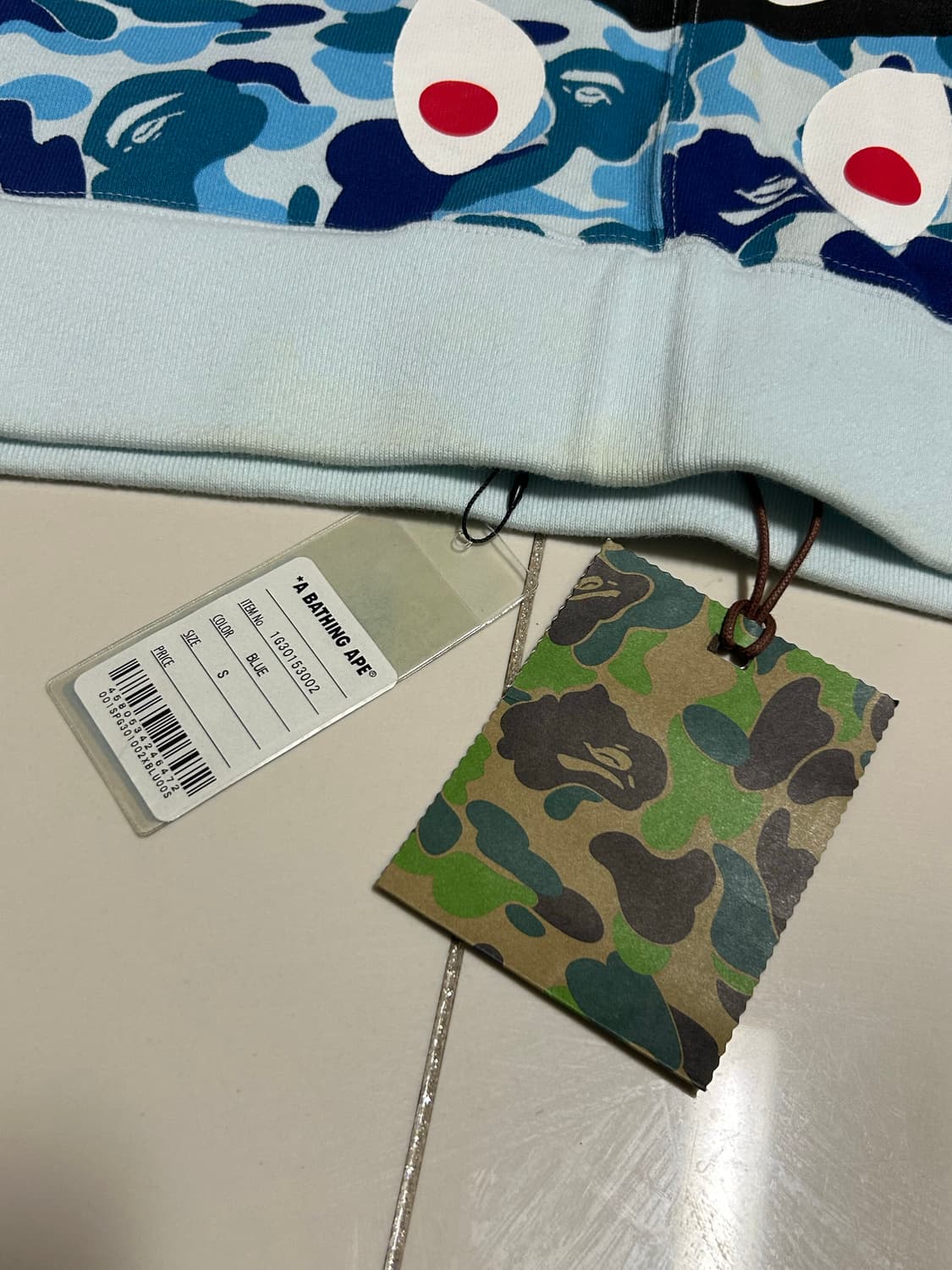 베이프 샤크 카모반바지 s 상품이미지2