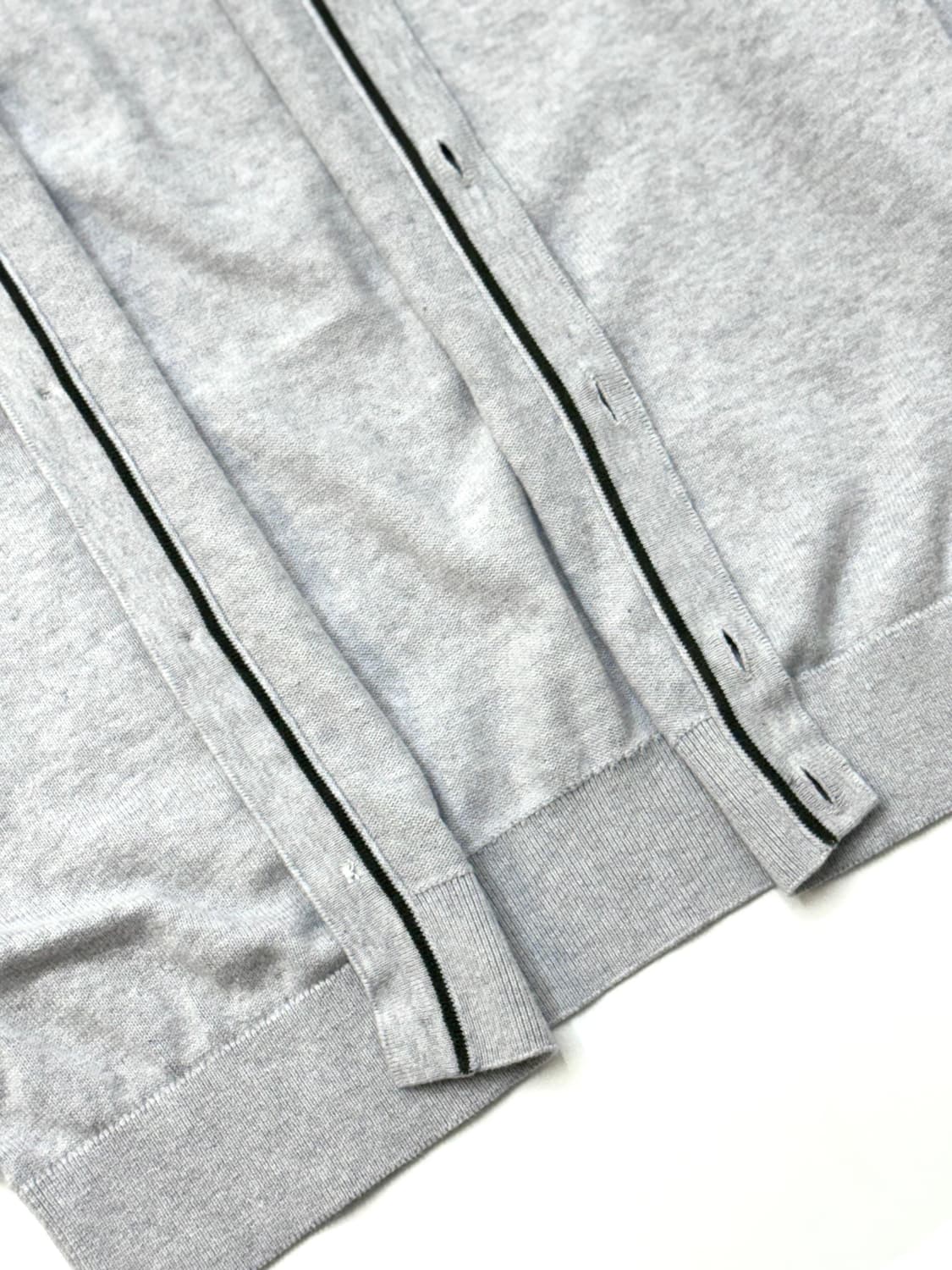 Barbour 바버 브이넥 그레이컬러 가디건 상품이미지5