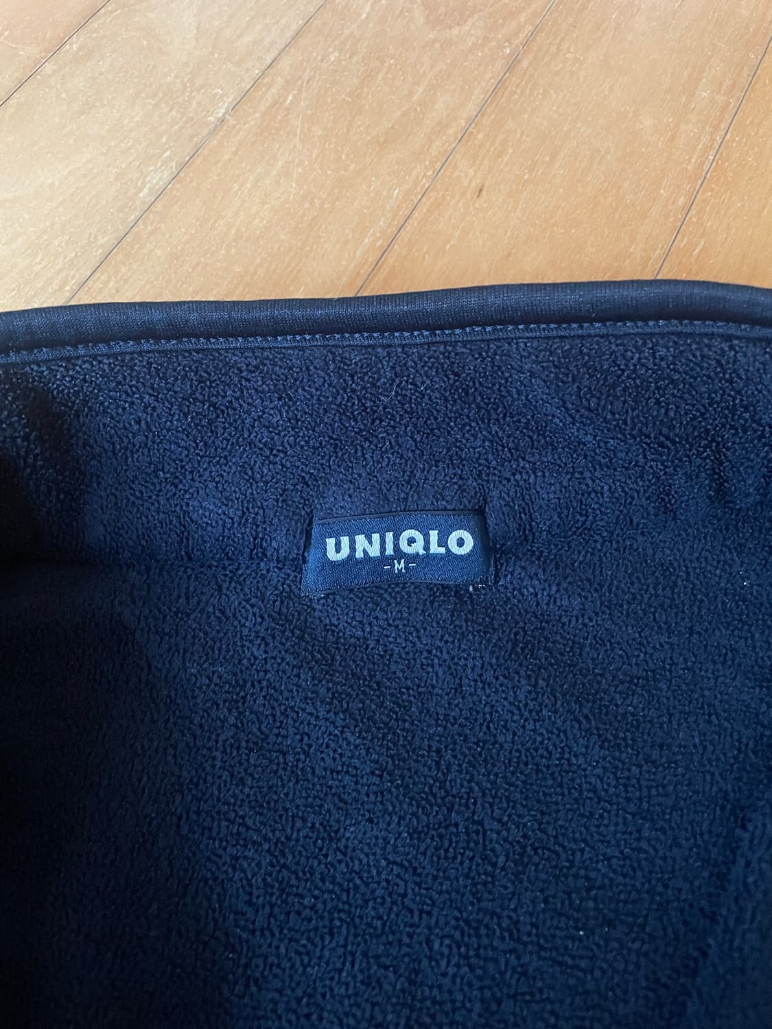 일본판 빈티지 유니클로 반집업 후리스 상품이미지3