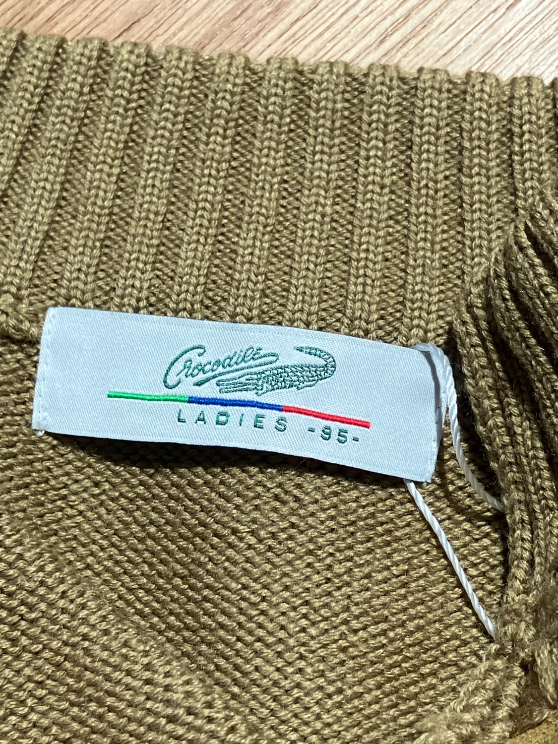 Crocodile 케이블 집업 니트 가디건 L 상품이미지8