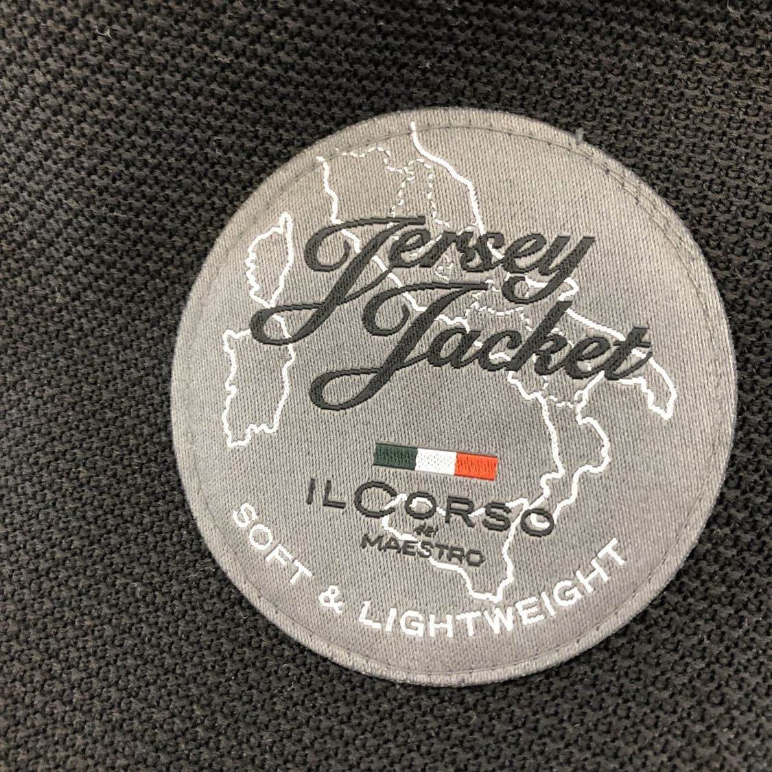 일꼬르소 코튼혼방 블랙자켓 105 상품이미지6