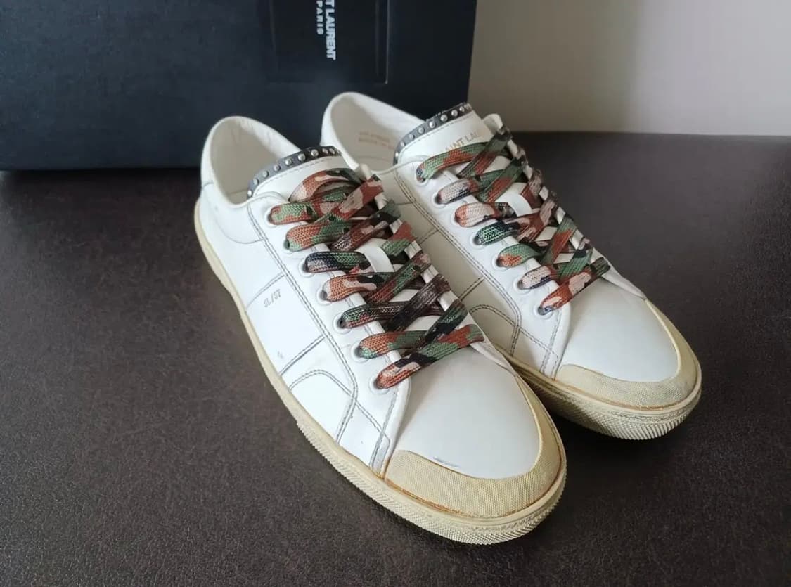 16ss 생로랑 서프 카모 스니커즈 상품이미지4
