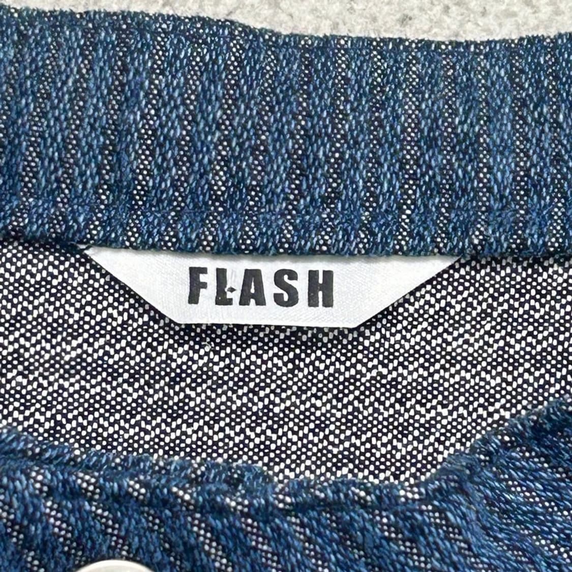 FLASH 데님 바이커 자켓 F 상품이미지4