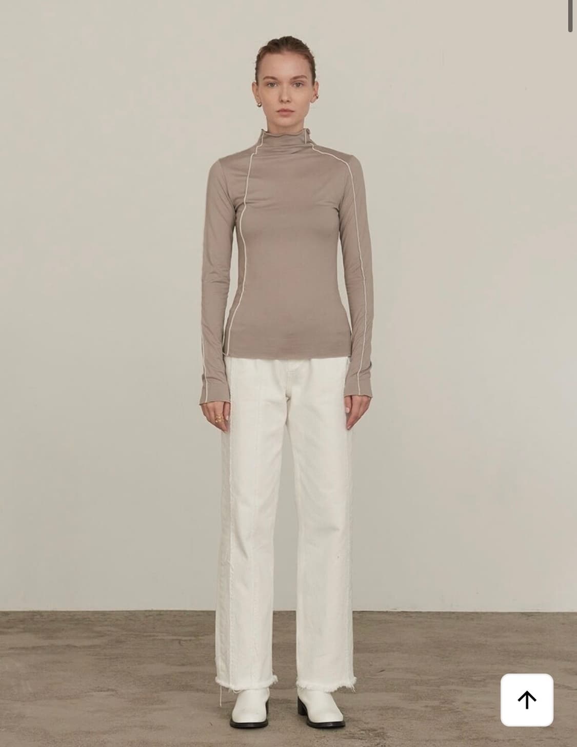 다이애그널 unbalance line tee 상품이미지7