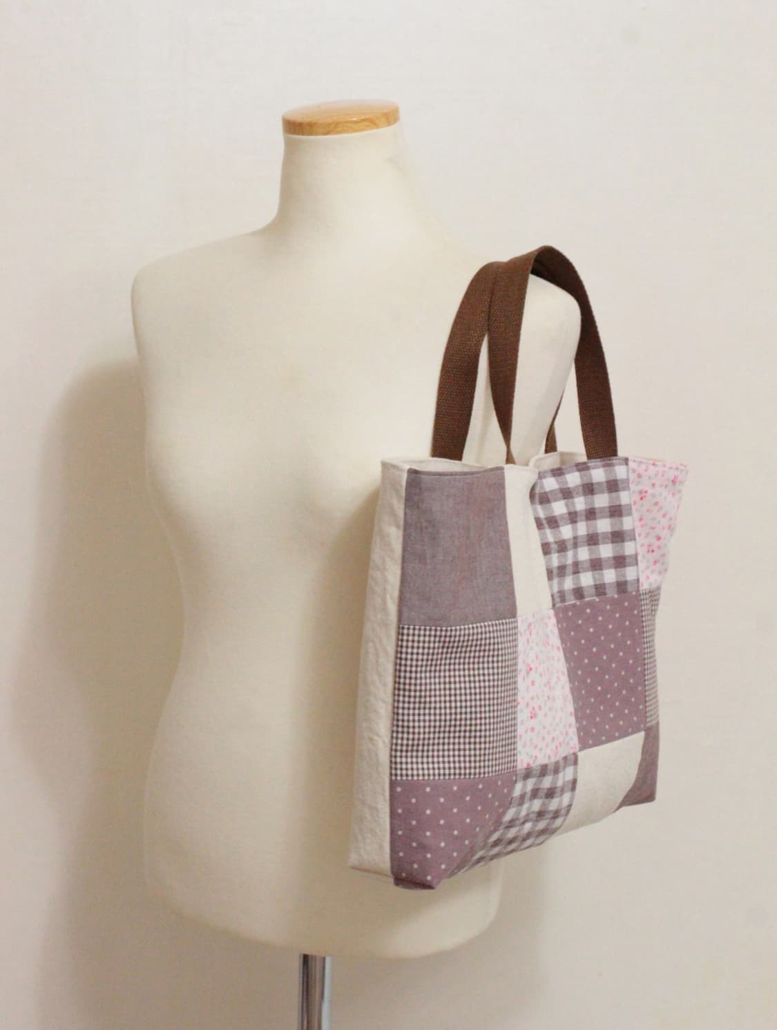 핸드메이드 패치워크 가방 상품이미지8