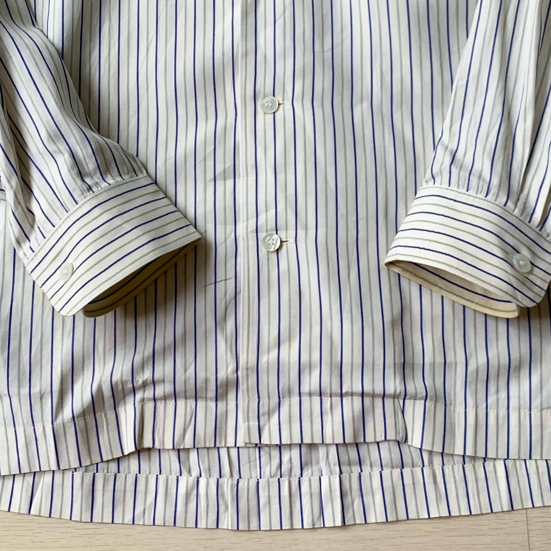 이세이 미야케 원 포켓 스트라이프 셔츠 상품이미지6