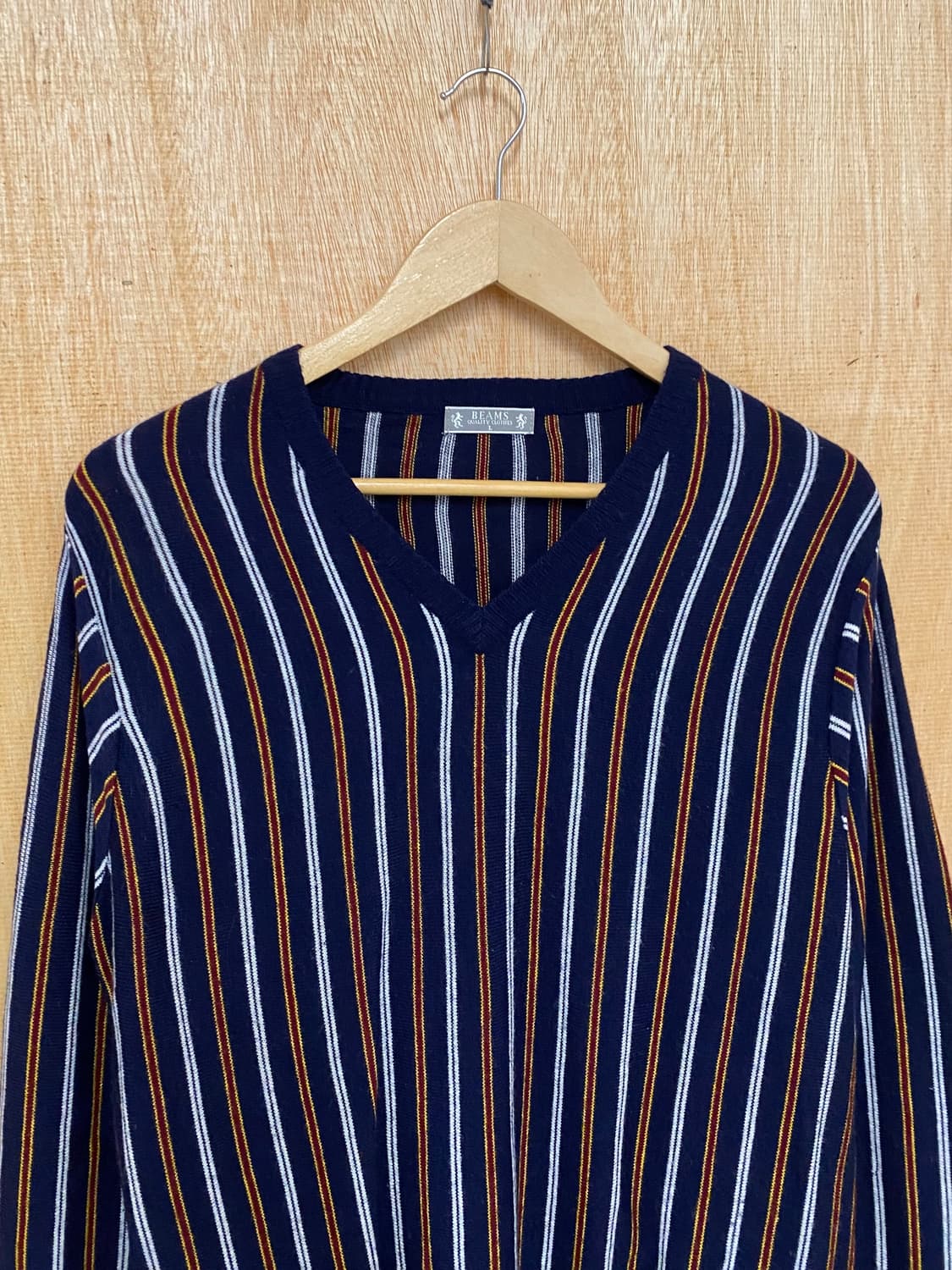 BEAMS stripe knit 빔즈 스트라이프 니트 상품이미지3