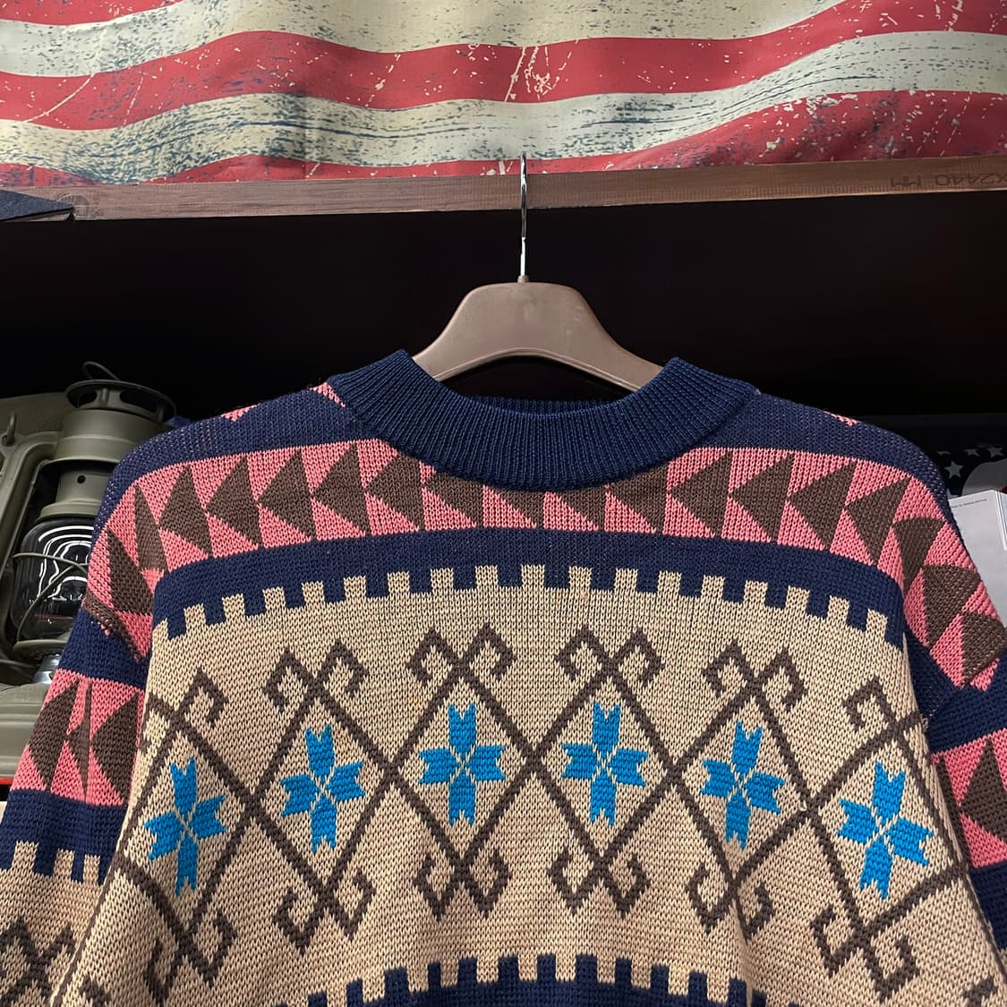 노스페이스 노르딕 패턴 울 니트 스웨터 N31 상품이미지3