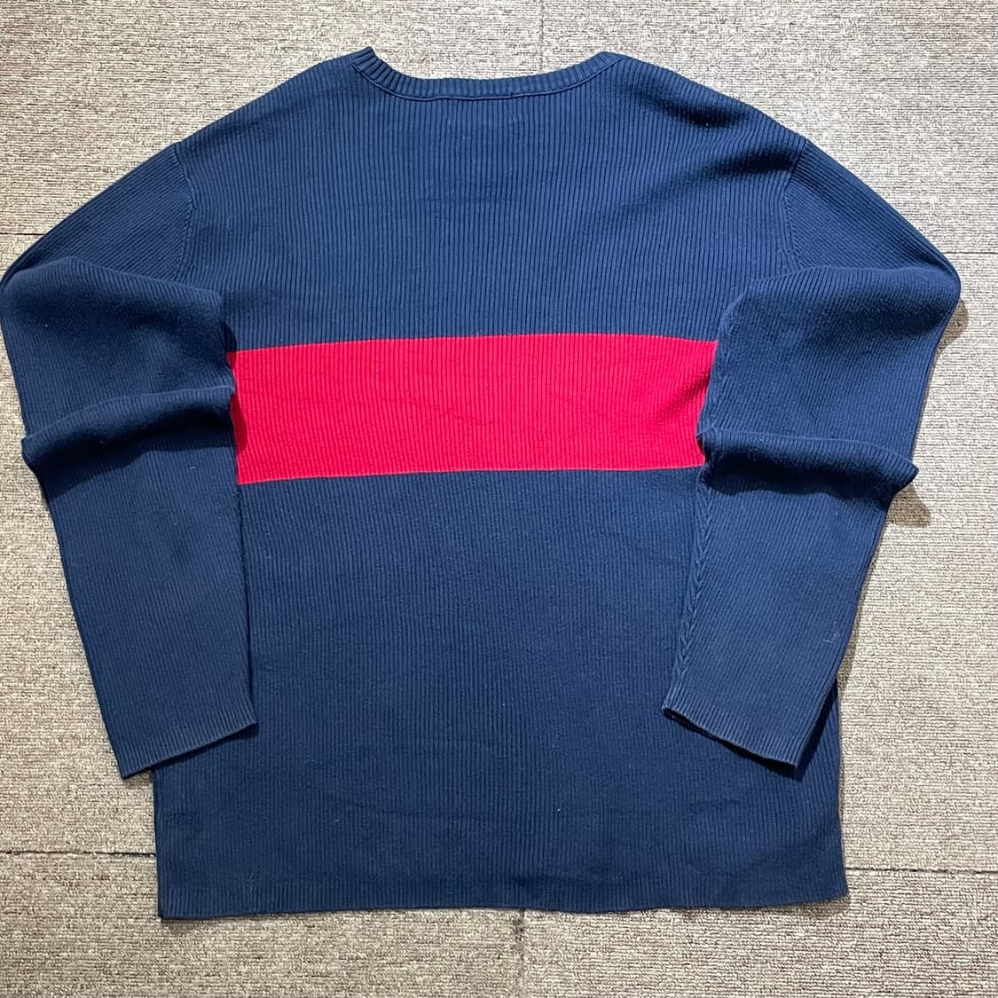 (L) POLO 폴로 랄프 로렌 진스 배색 니트  상품이미지6