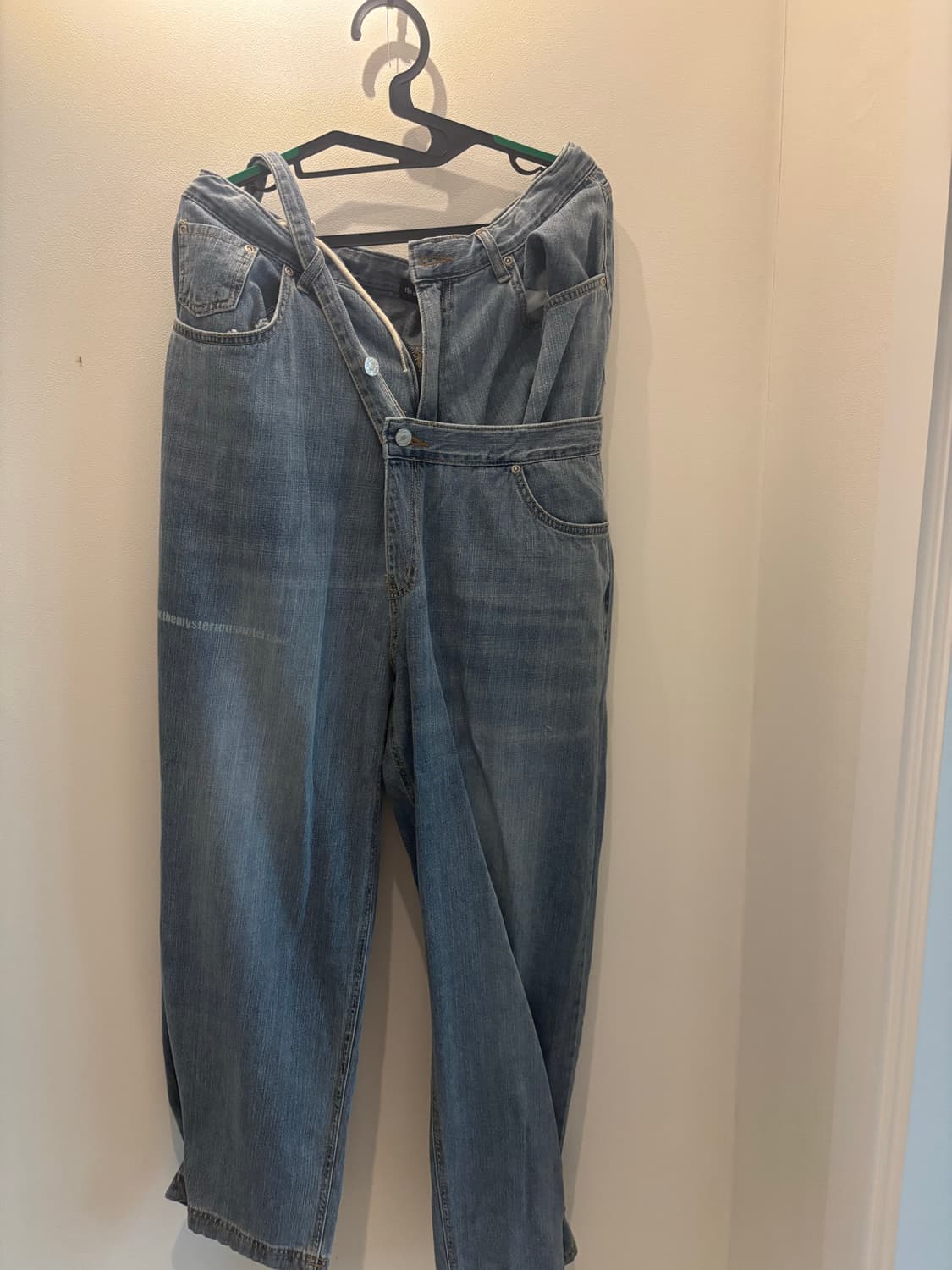 더 미스테리어스호텔 크로스 레이어드 데님 상품이미지3