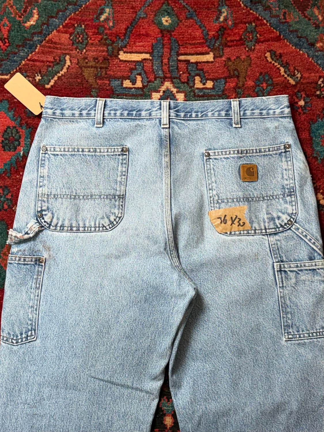 OG 칼하트 데님 더블니 칼하트 B73 썩블니 상품이미지7