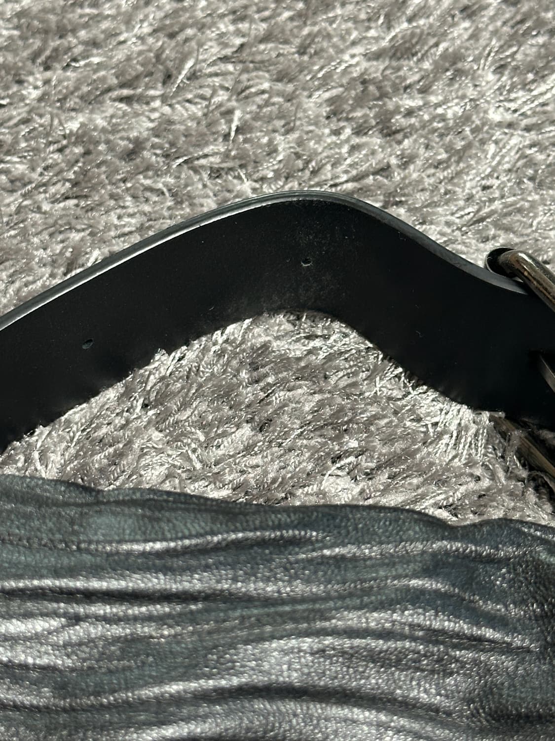 오엑스스튜디오 램스킨 크링클 레더백 가죽가방 숄더백 크로스백 상품이미지7