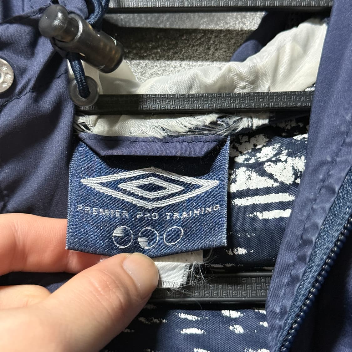 엄브로 00s 올드스쿨 풀 집업 윈드브레이커 자켓 상품이미지7