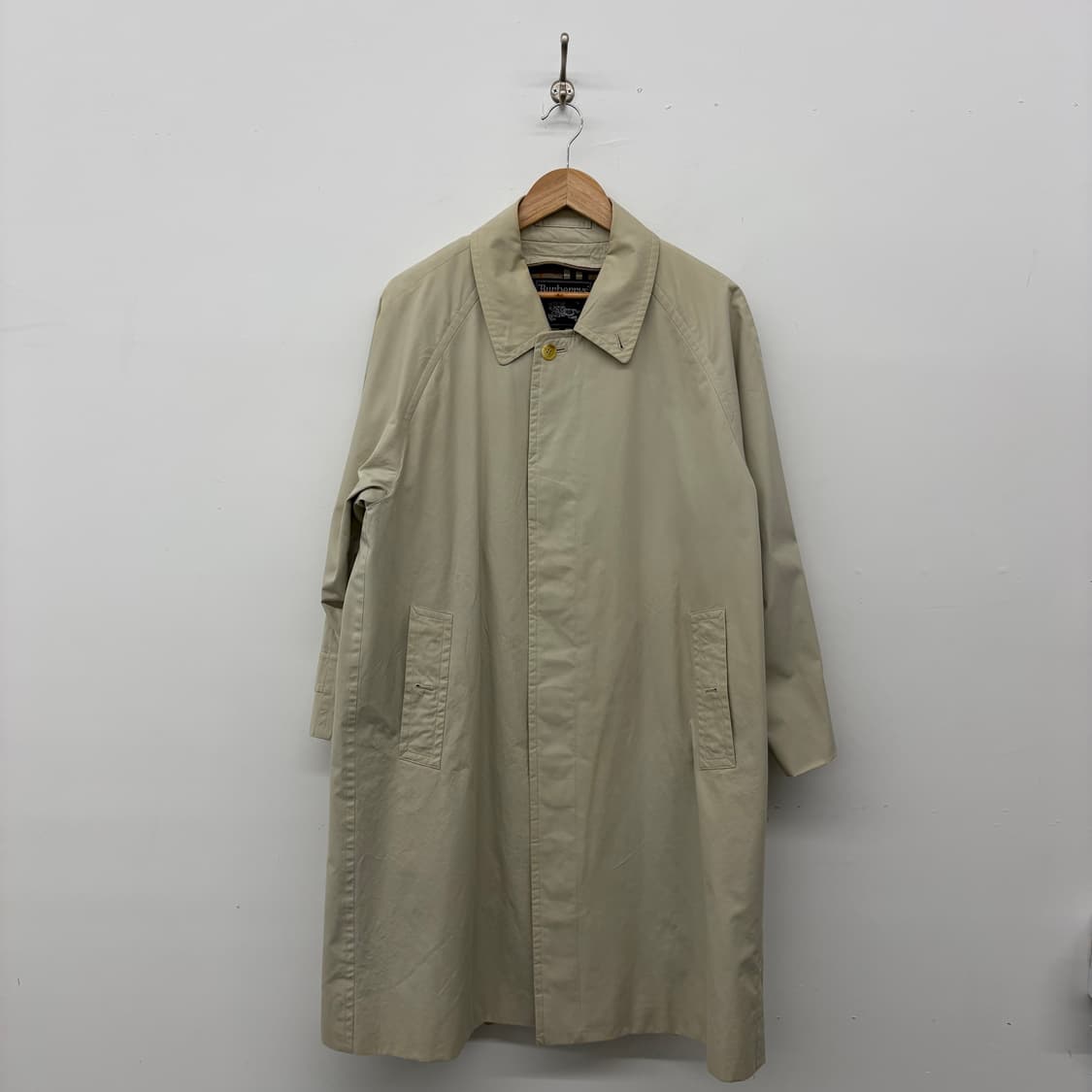 버버리 베이지 롱 트렌치 코트 M 상품이미지1