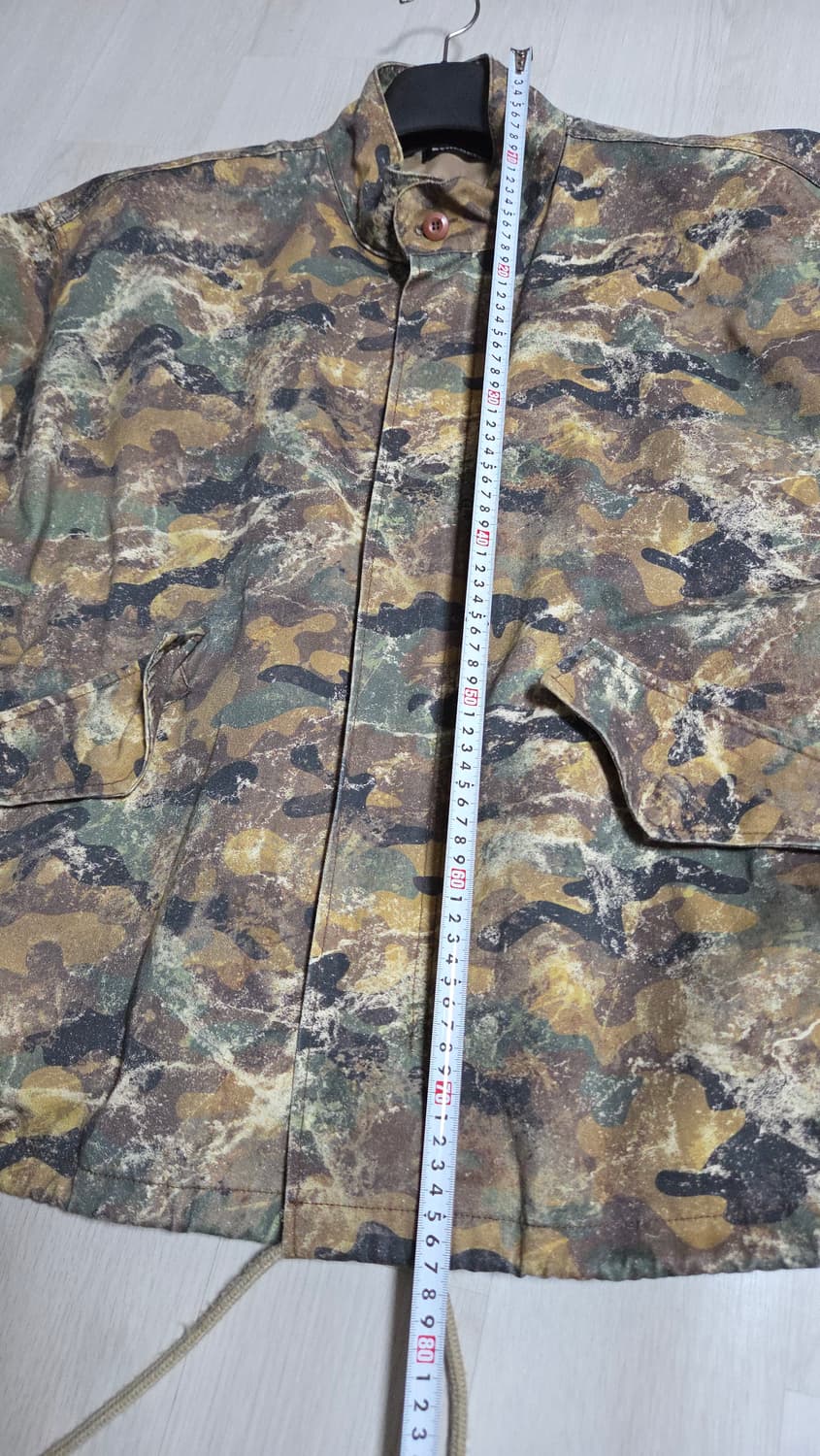 (착샷) 아더피츠 숏 카멜 야상 모즈 코트 상품이미지7