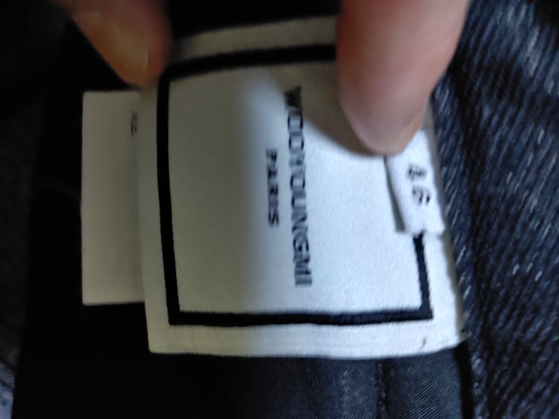 우영미 22fw 스트레이트 데님 팝니다 상품이미지6