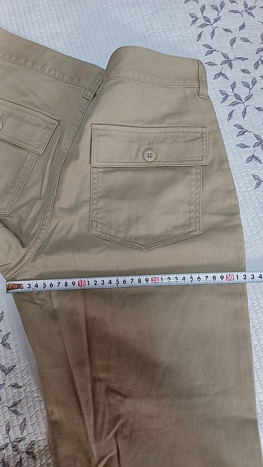 무신사 미사용 퍼티그팬츠 31인치 기장106 상품이미지9